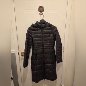 Women's Gray Puffer Jacket